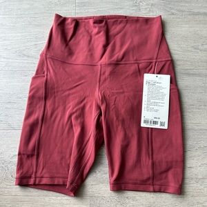 NWT Lululemon bike shorts